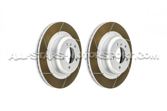 Disques de frein avants rainurés Dixcel HS pour BMW 135i E82
