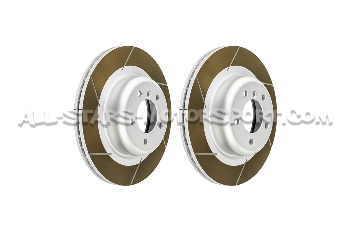 Disques de frein avants rainurés Dixcel HS pour BMW 135i E82