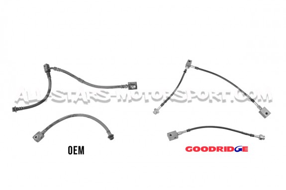 Flexibles de frein aviation Goodridge pour Nissan 350Z