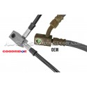 Latiguillos de freno metalicos Goodridge para Nissan 350Z